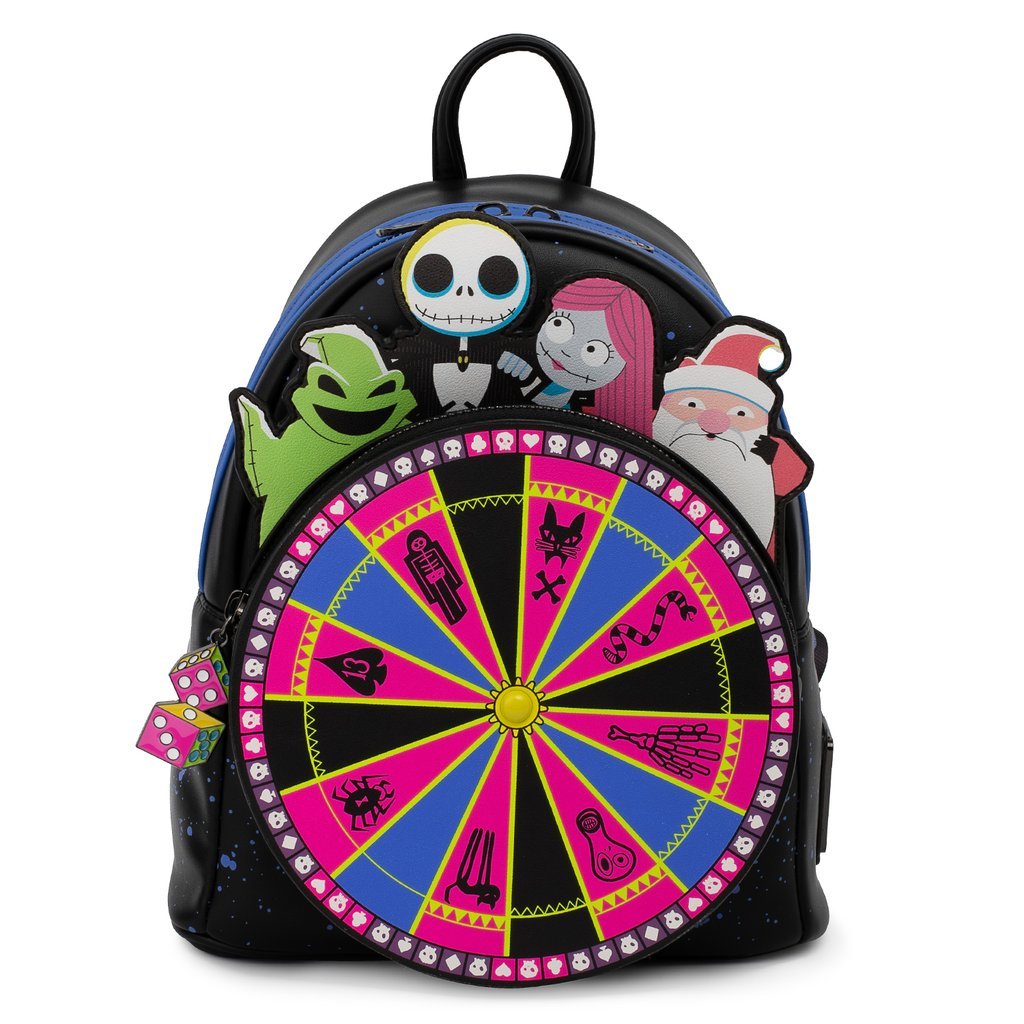 Disney NBC Oogie Boogie Wheel Mini Backpack